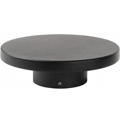 LED Wall Light, Black, 12W, 670Lm, Warm Light