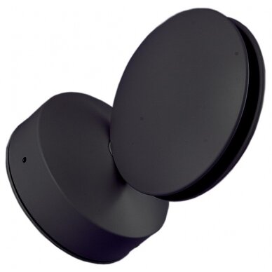 LED Wall Light, Black, 9W, Neutral Light