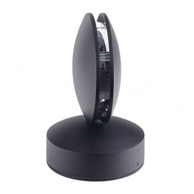 LED Wall Light, Black, 9W, Warm Light 2