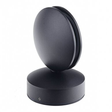 LED Wall Light, Black, 9W, Warm Light 1