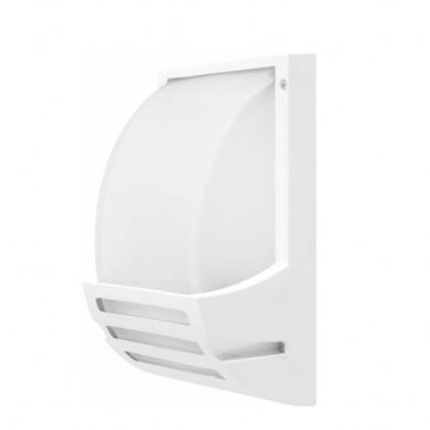 LED Wall Light, Matt White 1
