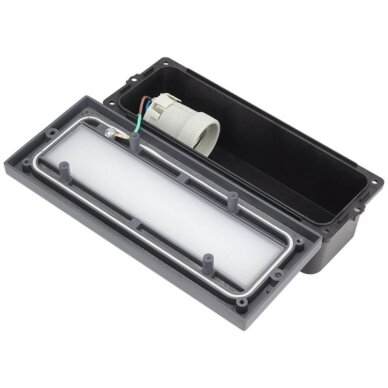 LED Wall Lamp, Grey 1