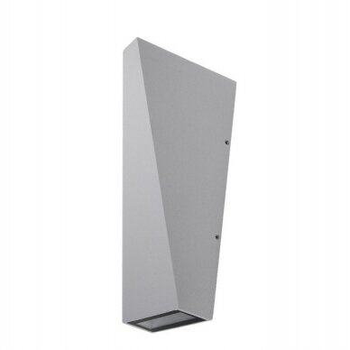 LED Wall Light, Grey, 6W, Warm Light 2