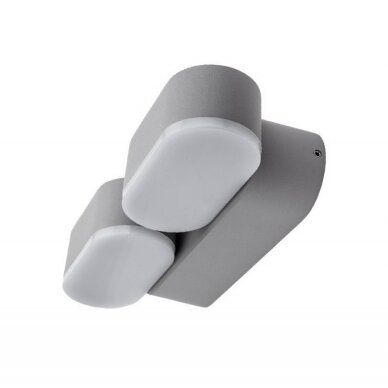 LED Wall Light, Grey, Rotatable, 12W, Warm Light 1