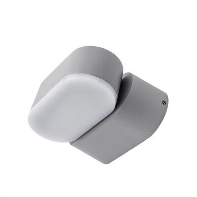 LED Wall Light, Grey, Rotatable, 6W, Warm Light 2