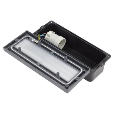 LED Wall Lamp, Grey, Grid 1