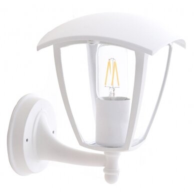 LED Wall Light, Up, Matt White