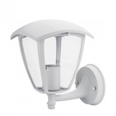 LED Wall Light, Up, Matt White 1
