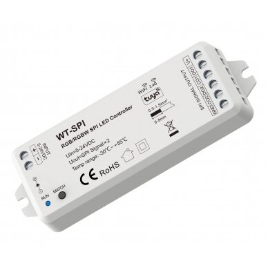 LED SPI Controller, 5-24V, Tuya