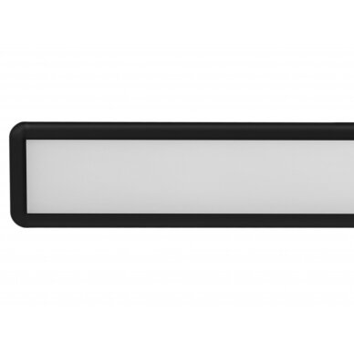 LED šviestuvas, 3.5W, PIR jutiklis, juodas, šilta balta šviesa 1