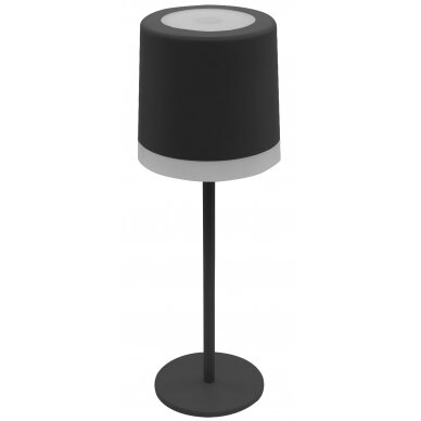 LED Rechargeable Table Lamp, 2.5W, Chrome
