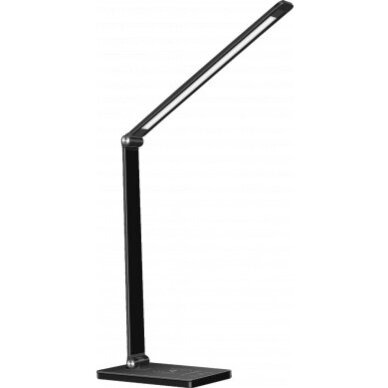 LED Desk Lamp, 5W, Wireless Charging, Black Body, CCT Light 1