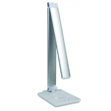 LED stalinis šviestuvas, 8W, įkraunamas, baltas, CCT šviesa