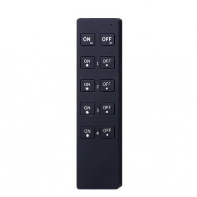 LED Brightness Remote Control Console, 4 Zones, Black 1