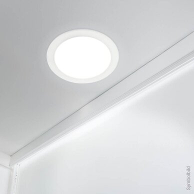 LED šviestuvas, 20W, plonas, temdomas, CCT 3000K-6000K 5