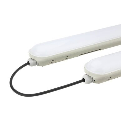 LED šviestuvas, 40W, vandeniui atsparus, PIR jutiklis, neutrali balta šviesa 4