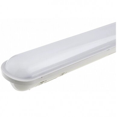 LED Waterproof Fixture, 40W, PIR Sensor, White Light