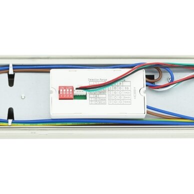 LED šviestuvas, 55W, vandeniui atsparus, PIR jutiklis, neutrali balta šviesa 5 LED šviestuvas, 55W, vandeniui atsparus, PIR jutiklis, neutrali balta šviesa 5