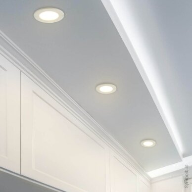 LED Slim Downlight, 6W, Dimmable, CCT 3000K-6000K 5