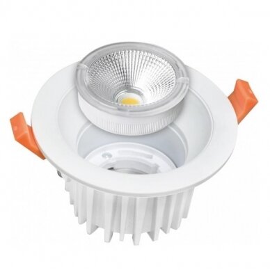 LED Downlight, Round, Exchangeable, 25W, Neutral Light 1