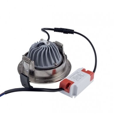 LED Downlight, Round, Rotatable, 8W, White Light 2