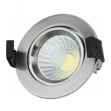 LED Downlight, Round, Rotatable, 8W, White Light 1