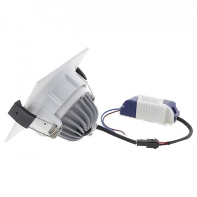 LED Downlight, Square, Build-In, 8W, White Light 1