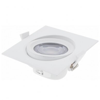 LED Downlight, Square, Rotatable, 10W, Neutral Light 1