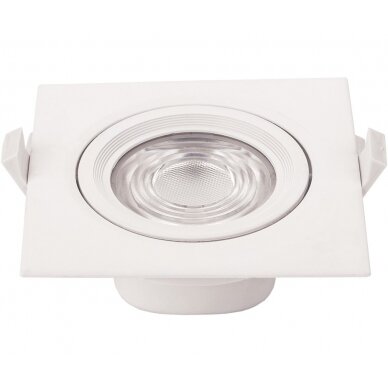 LED Downlight, Square, Rotatable, 10W, Neutral Light