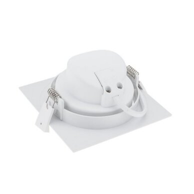 LED šviestuvas, kvadratinis, pasukamas, 10W, šalta balta šviesa 2 LED šviestuvas, kvadratinis, pasukamas, 10W, šalta balta šviesa 2