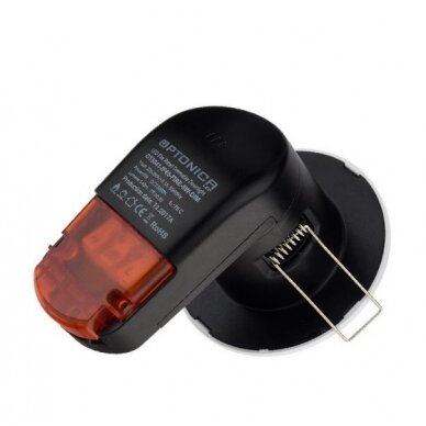 LED Fire Rated Fixture, Interchangeable Bezel, 6W, Neutral Light 2