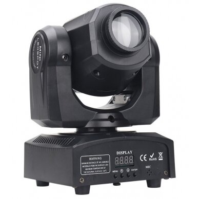 LED Spot Moving Head, 30W, Remote Control 1