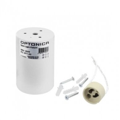 LED Spotlight Fixture, Aluminium, White 2