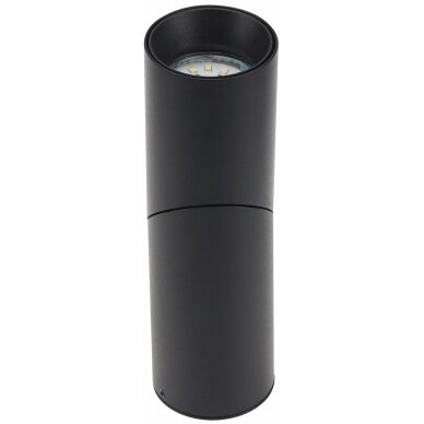 LED taškinis šviestuvas, aliuminio, reguliuojamas, juodas