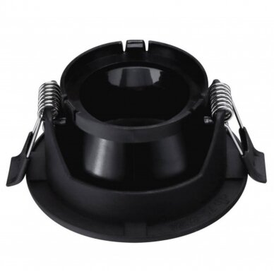LED Spotlight Fixture, Round, Black, Round 2