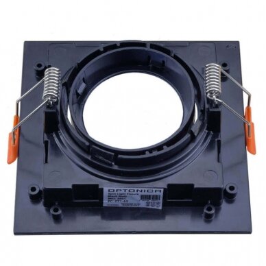 LED Spotlight Fixture, Square, Black, Square 2