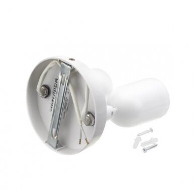 LED Spotlight Fixture, Plastic, 2*GU10, White 2