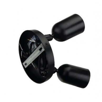 LED taškinis šviestuvas, plastikinis, 3xGU10, juodas 2 LED taškinis šviestuvas, plastikinis, 3xGU10, juodas 2