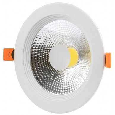 LED Spot Downlight, TUV Pass, 145°, 15W, Neutral Light