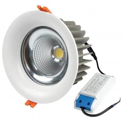 LED Spot Downlight, TUV Pass, 40W, White Light