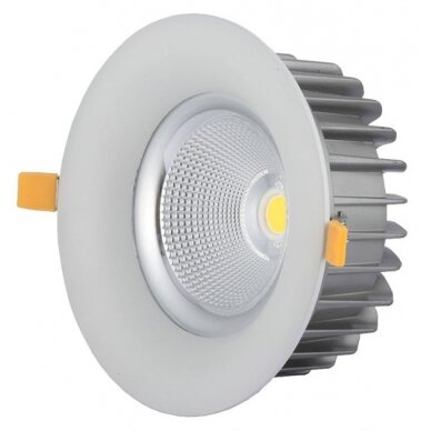 LED taškinis šviestuvas, TUV sertifikuotas, 40W, neutrali balta šviesa LED taškinis šviestuvas, TUV sertifikuotas, 40W, neutrali balta šviesa