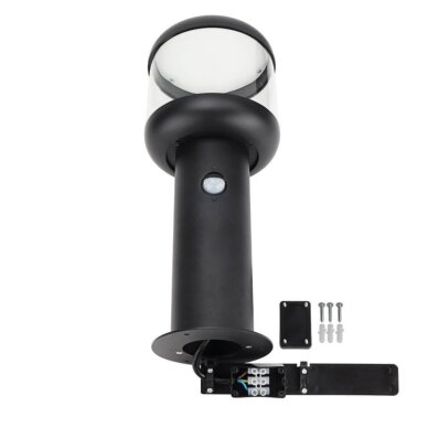 LED Lawn Lamp, E27, IP54, PIR Sensor, 35cm 2
