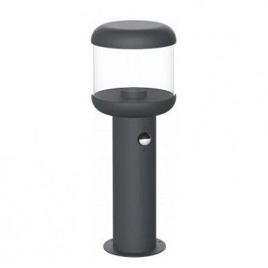 LED Lawn Lamp, E27, IP54, PIR Sensor, 35cm
