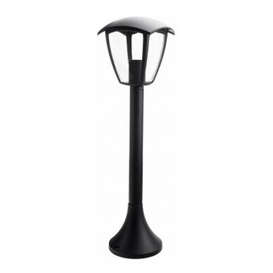 LED vejos lempa, 60cm, matinė, juoda 1