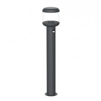 LED Lawn Lamp, E27, IP54, PIR Sensor, 75cm