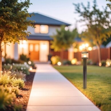 LED Lawn Lamp, E27, IP54, 75cm 3