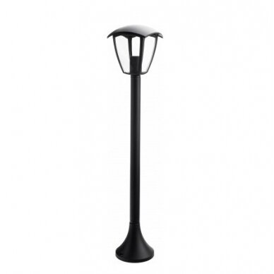 LED vejos lempa, 90cm, matinė, juoda 1