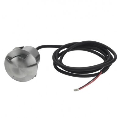 LED Underground Light, Stainless Steel, 2 Lights, 1.3W, White Light 2