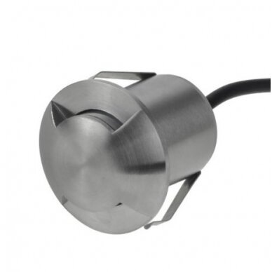 LED Underground Light, Stainless Steel, 2 Lights, 1.3W, Warm Light 1