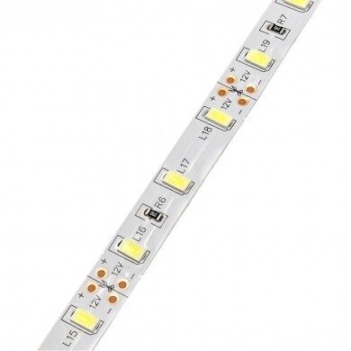 LED juosta, 12W/m, 1000Lm/m, 12V, Pro, šalta balta šviesa 1